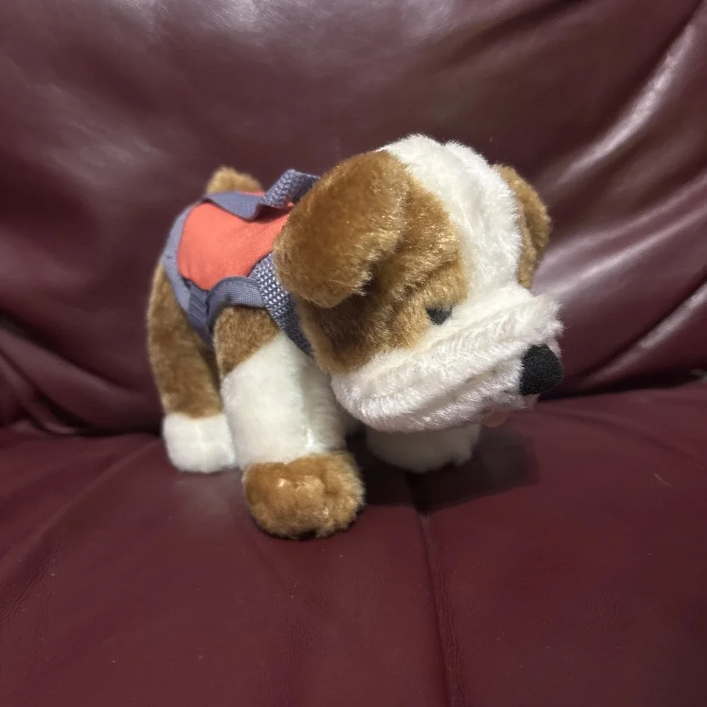 American Girl JOSS'S BULLDOG with LIFE VEST Murph dog pet puppy animal JOSS